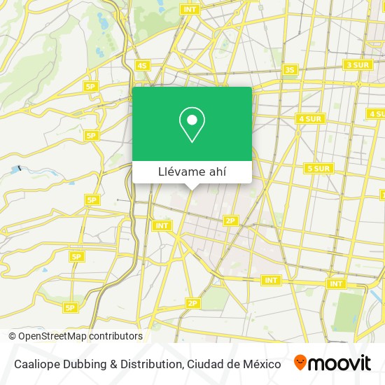 Mapa de Caaliope Dubbing & Distribution