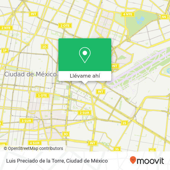 Mapa de Luis Preciado de la Torre