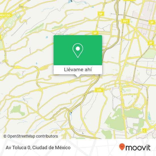 Mapa de Av Toluca  0