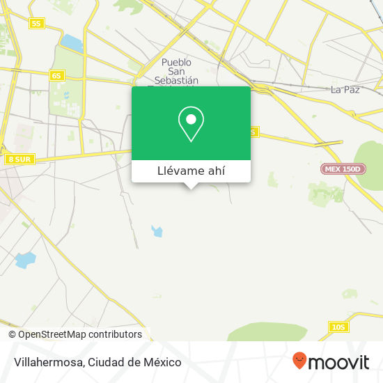 Mapa de Villahermosa