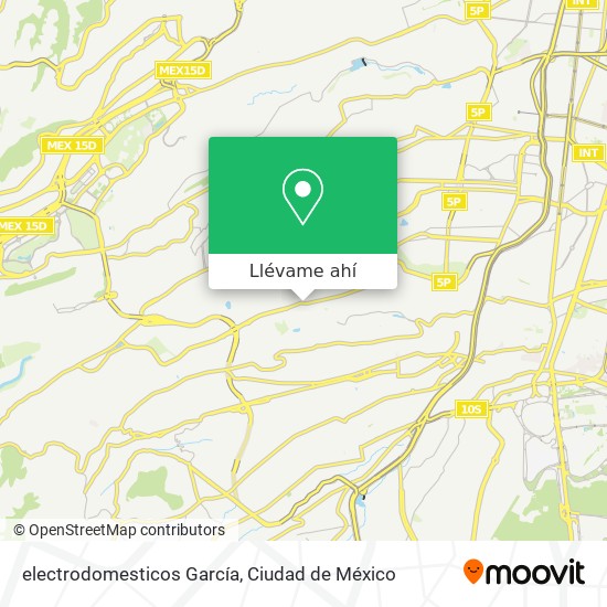 Mapa de electrodomesticos García