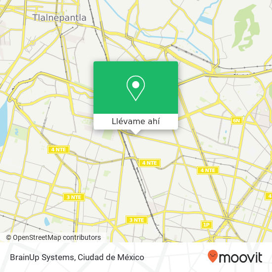 Mapa de BrainUp Systems