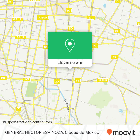 Mapa de GENERAL HECTOR ESPINOZA