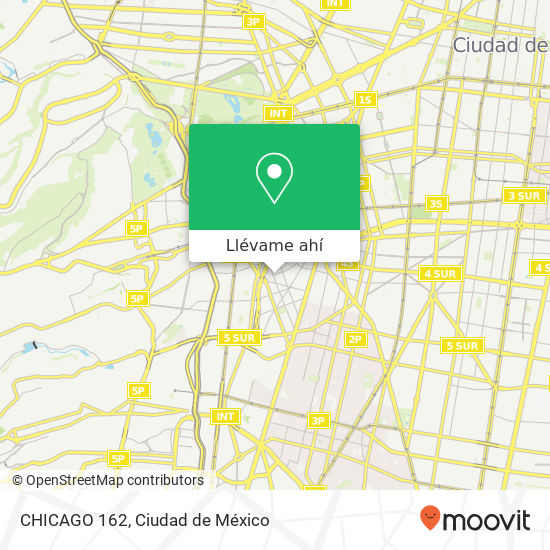 Mapa de CHICAGO 162