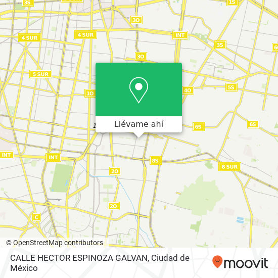 Mapa de CALLE HECTOR ESPINOZA GALVAN