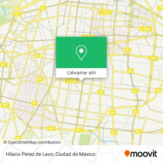 Mapa de Hilario Perez de Leon