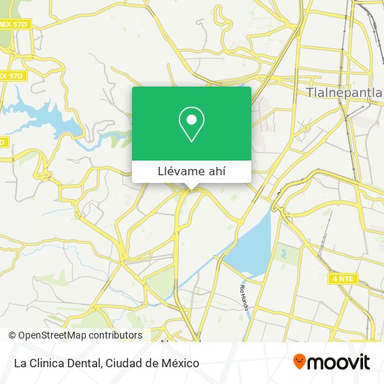 Mapa de La Clinica Dental