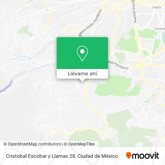 Mapa de Cristobal Escobar y Llamas 28