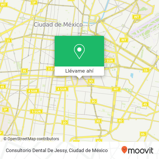 Mapa de Consultorio Dental De Jessy