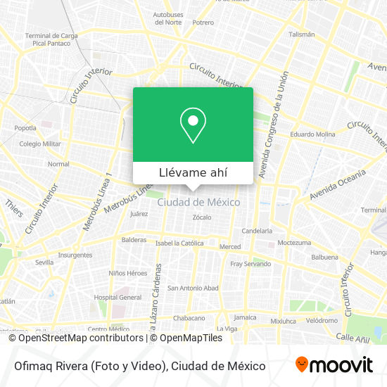 Mapa de Ofimaq Rivera (Foto y Video)