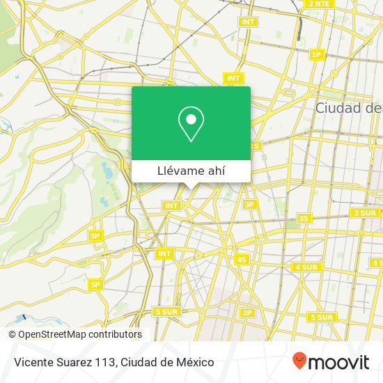 Mapa de Vicente Suarez  113