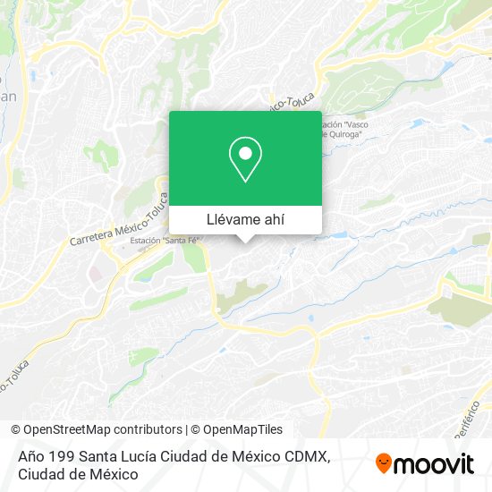 Mapa de Año 199  Santa Lucía  Ciudad de México  CDMX