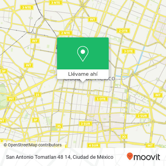Mapa de San Antonio Tomatlan 48 14