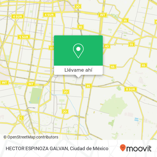 Mapa de HECTOR ESPINOZA GALVAN