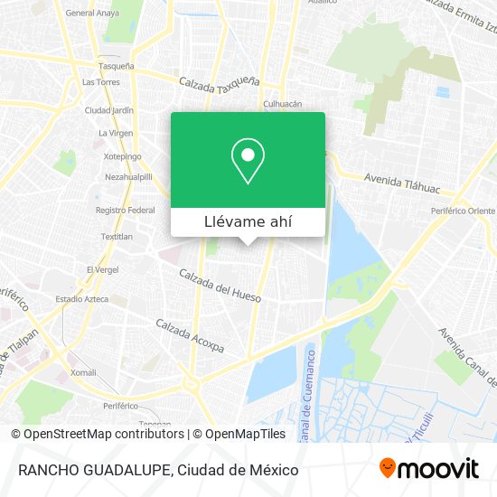 Mapa de RANCHO GUADALUPE