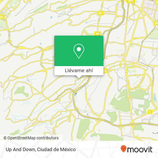 Mapa de Up And Down