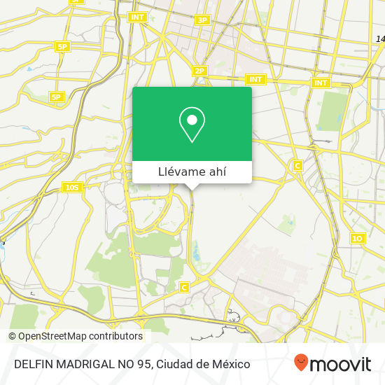 Mapa de DELFIN MADRIGAL NO 95
