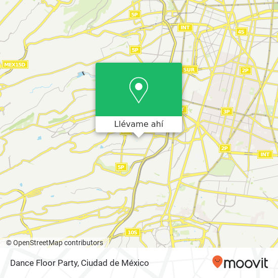 Mapa de Dance Floor Party