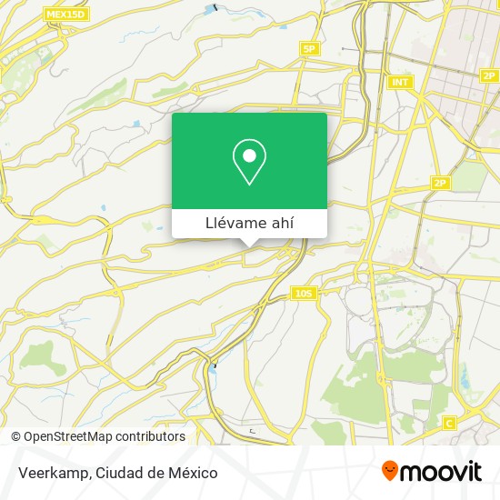 Mapa de Veerkamp