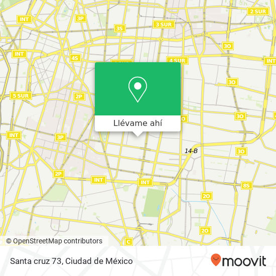 Mapa de Santa cruz 73