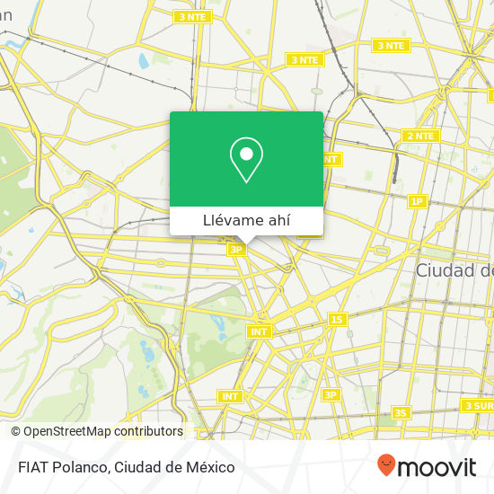 Mapa de FIAT Polanco