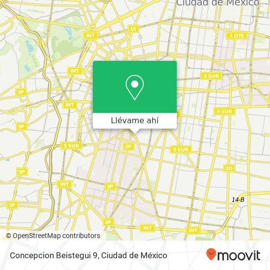 Mapa de Concepcion Beistegui  9