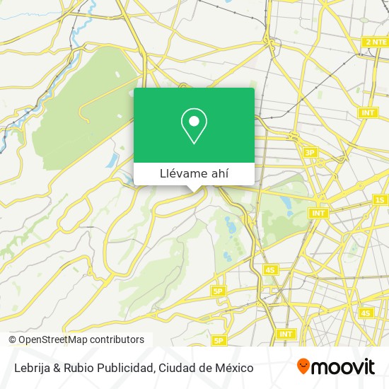 Mapa de Lebrija & Rubio Publicidad