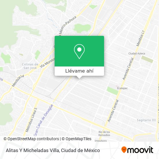 Cómo llegar a Alitas Y Micheladas Villa en Ecatepec De Morelos en Autobús o  Metro?