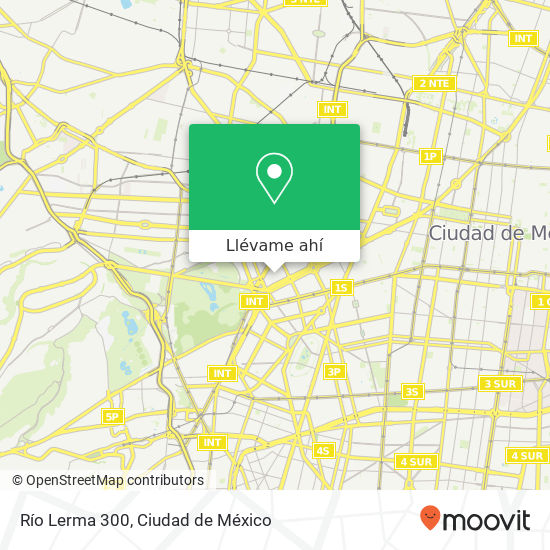 Mapa de Río Lerma   300