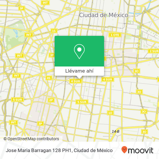 Mapa de Jose Maria Barragan  128   PH1