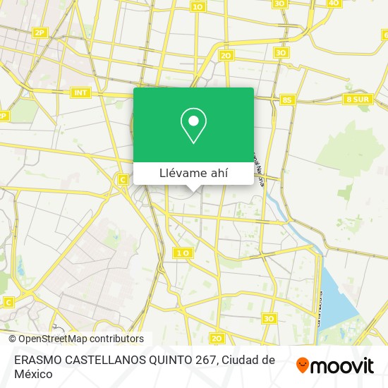 Mapa de ERASMO CASTELLANOS QUINTO 267