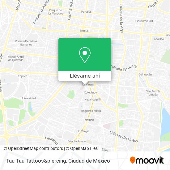 Mapa de Tau-Tau Tattoos&piercing