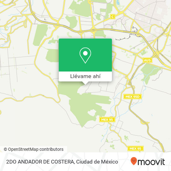 Mapa de 2DO ANDADOR DE COSTERA