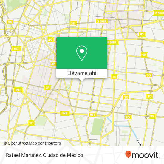 Mapa de Rafael Martínez