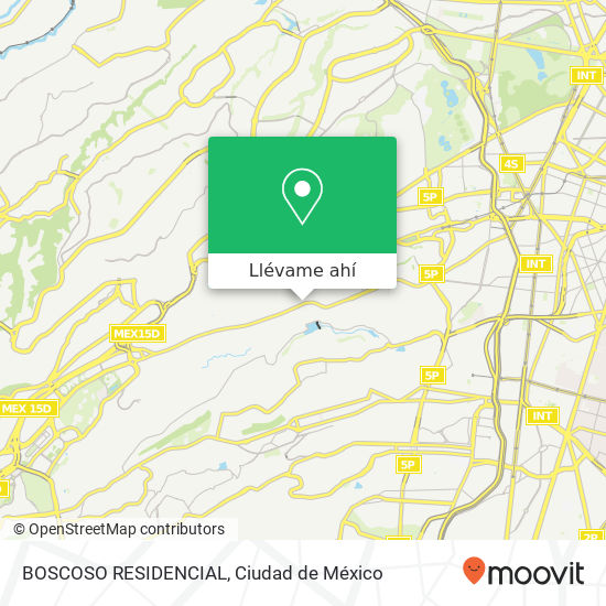 Mapa de BOSCOSO RESIDENCIAL