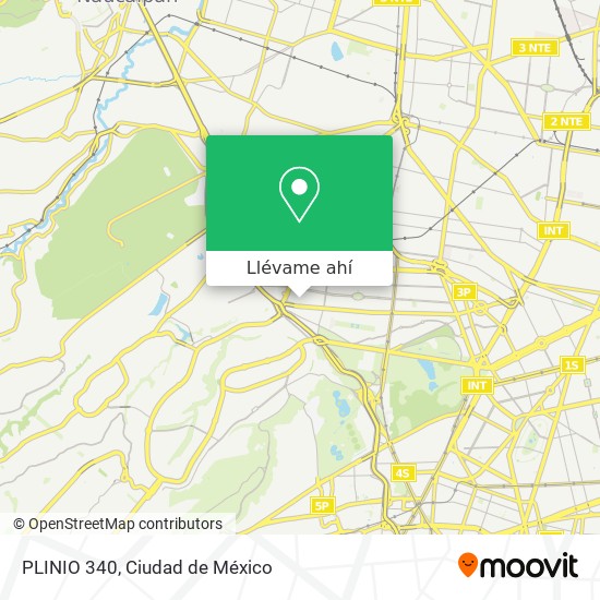 Mapa de PLINIO  340