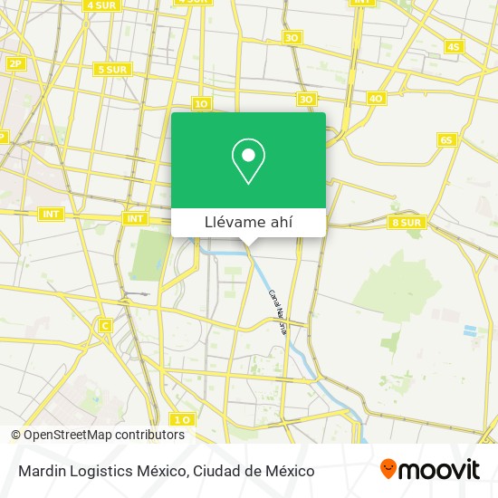 Mapa de Mardin Logistics México