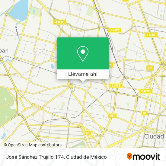 Mapa de José Sánchez Trujillo 174