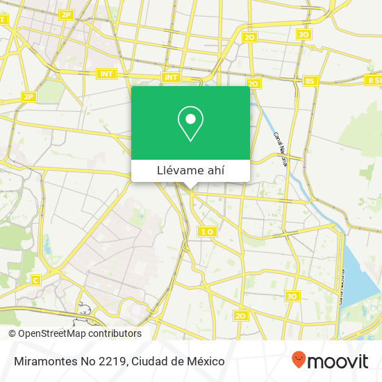 Mapa de Miramontes No  2219