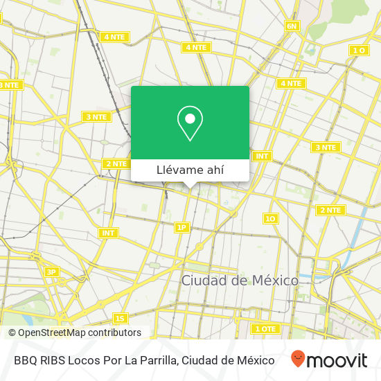 Mapa de BBQ RIBS Locos Por La Parrilla