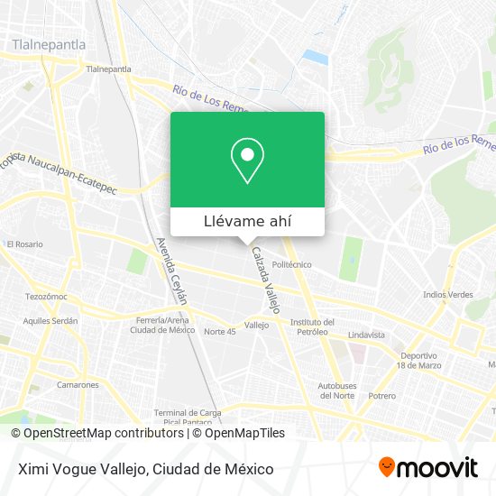 Mapa de Ximi Vogue Vallejo