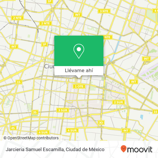 Mapa de Jarcieria Samuel Escamilla