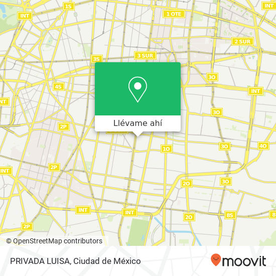 Mapa de PRIVADA LUISA