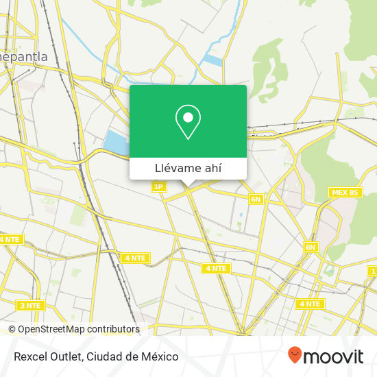Mapa de Rexcel Outlet