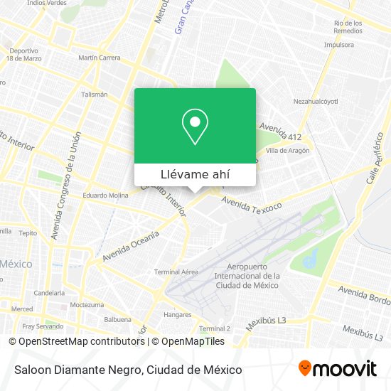 Mapa de Saloon Diamante Negro