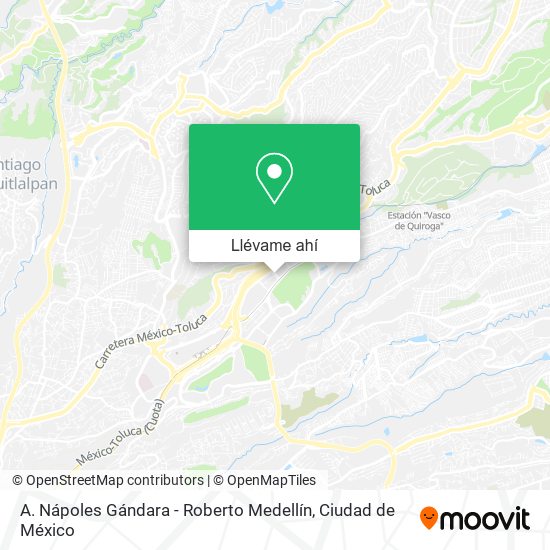 Mapa de A. Nápoles Gándara - Roberto Medellín