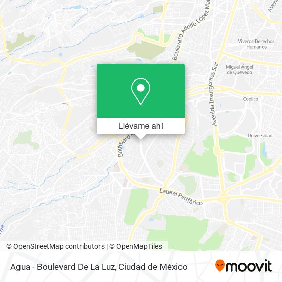 Mapa de Agua - Boulevard De La Luz