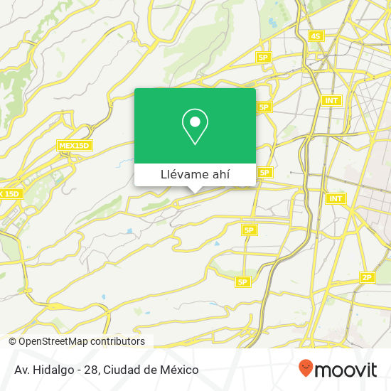 Mapa de Av. Hidalgo - 28