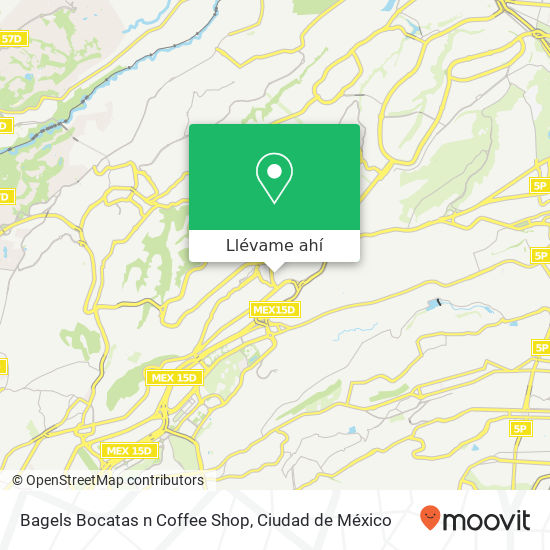 Mapa de Bagels Bocatas n Coffee Shop