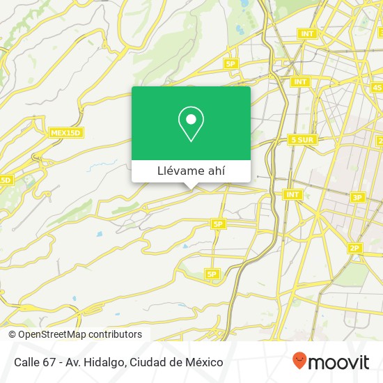 Mapa de Calle 67 - Av. Hidalgo